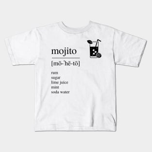 Mojito cocktail Kids T-Shirt